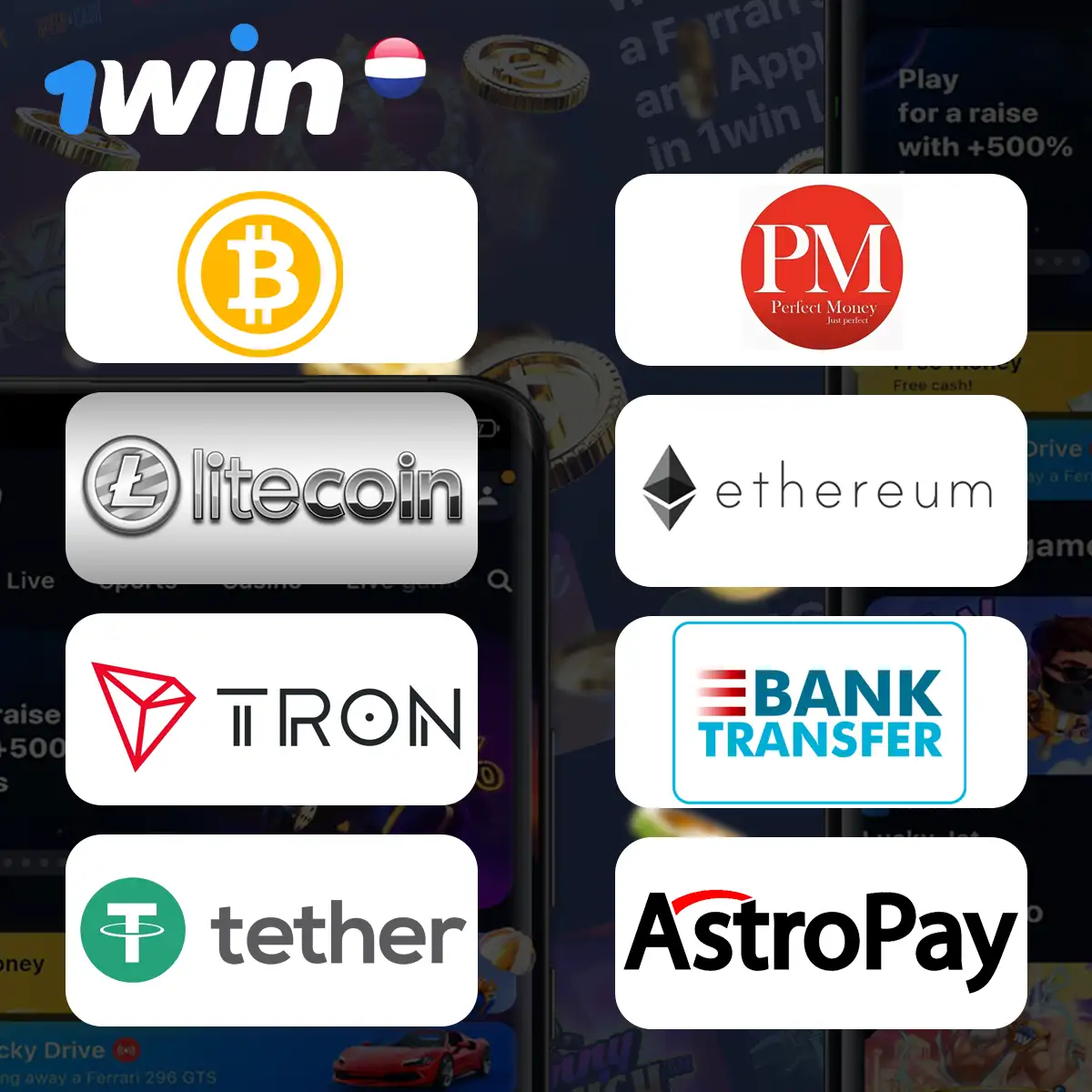 How to withdraw money through the 1Win app